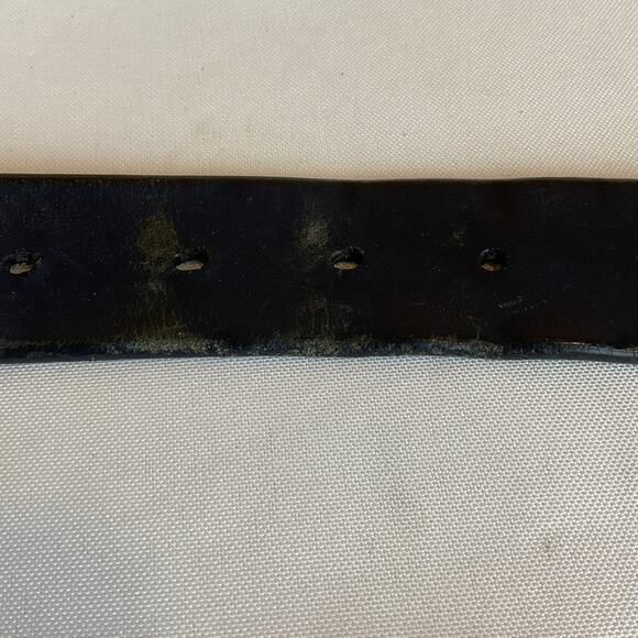 Ferragamo Leather Men's Belt, Blue - about 47 inches long - Picture 11 of 13